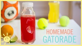 EAT  Homemade Gatorade [upl. by Anairotciv]