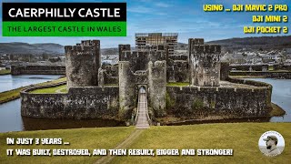 Caerphilly Castle  The Largest in Wales 2nd in Britain [upl. by Charlton]