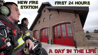 First 24 Hours in a New Fire Station  A Day in the Life [upl. by Levey]