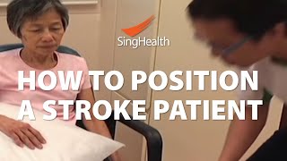 How To Position A Stroke Patient [upl. by Lanctot]