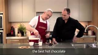 How to make a hot chocolate using an aerolatte milk frother [upl. by Chelsey]